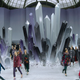 Image for article titled Karl Lagerfeld holds a fashion show in Superman's Fortress of Solitude